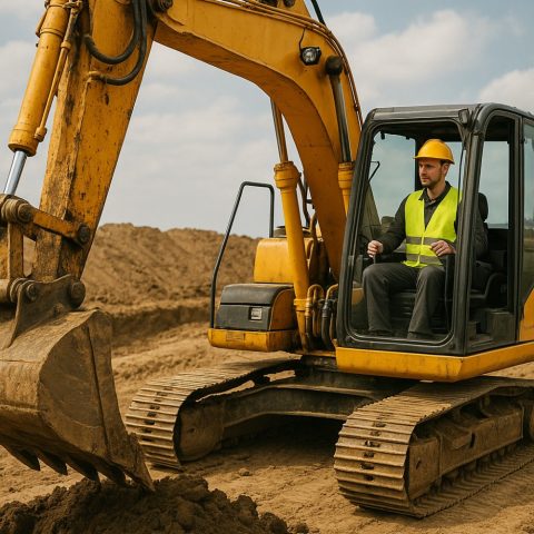 Kurs online operatora koparki jednonaczyniowej